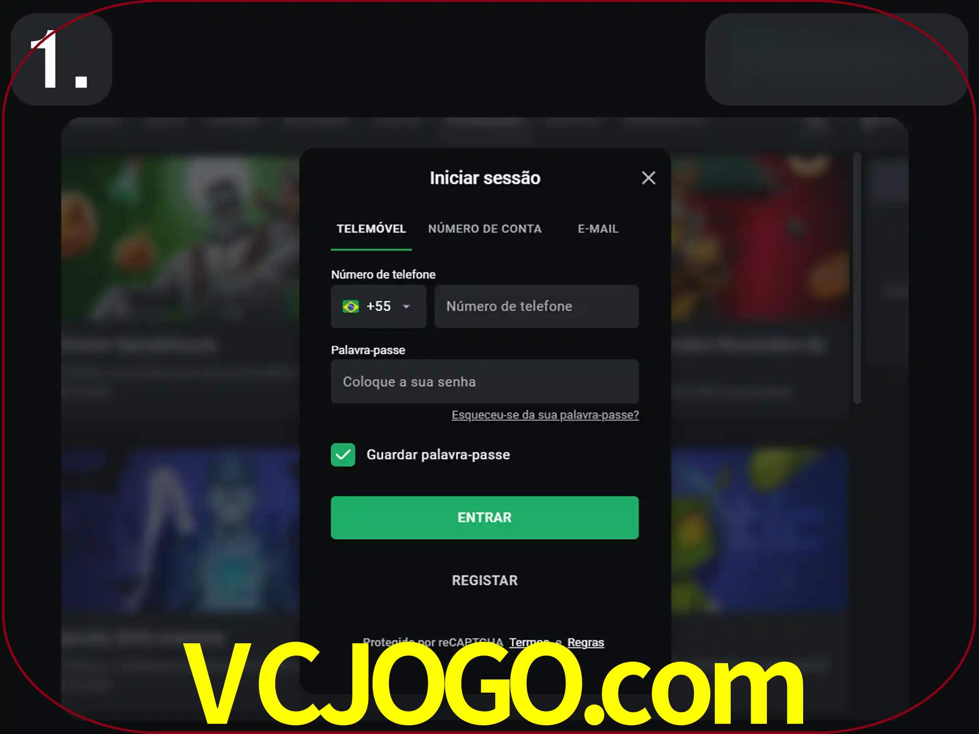 Acesse o site.