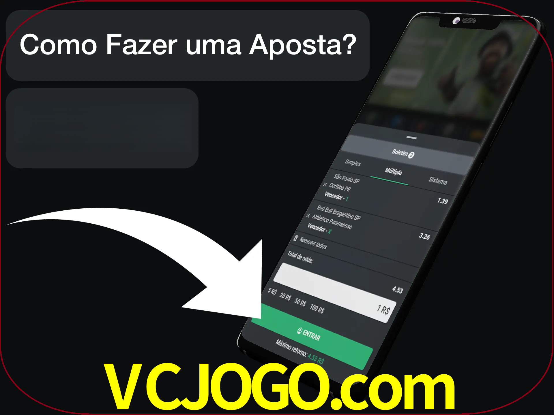 Preencha sua aposta e aguarde o resultado.